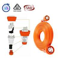 Sertifikasi Kabel Ekstensi Industri Standar Australia SAA RCM, Kabel Daya PVC Fleksibel