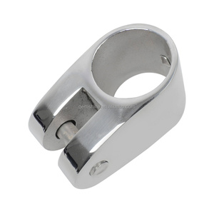 Embout coulissant pour bimini top, quincaillerie marine robuste en acier inoxydable 316, compatible avec les tubes ronds de diamètre extérieur - Product Image 6