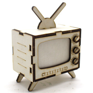 Kit Educativo de Madera para Ensamblar, Serie de Modelos de Televisores, para Educación STEM, Enseñanza en el Aula, Proyectos de Manualidades para Niños - Product Image 3