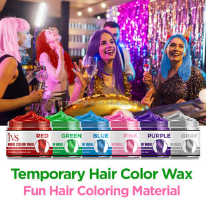 IVS OEM 전문가용 고품질 천연 헤어 포마드 헤어 컬러 임시 염색 왁스 - Product Image 3