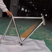 Cadre de Vélo en Titane 700C Gr9 Ti3al2.5v de Haute Qualité, Prix Usine, Fabrication Chinoise – Cadre de Vélo de Route/Gravel en Titane
