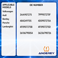 ANDEREY OE 4D0907275A pour Audi Capteur de pression des pneus TPMS Capteur TPMS Pièces automobiles
