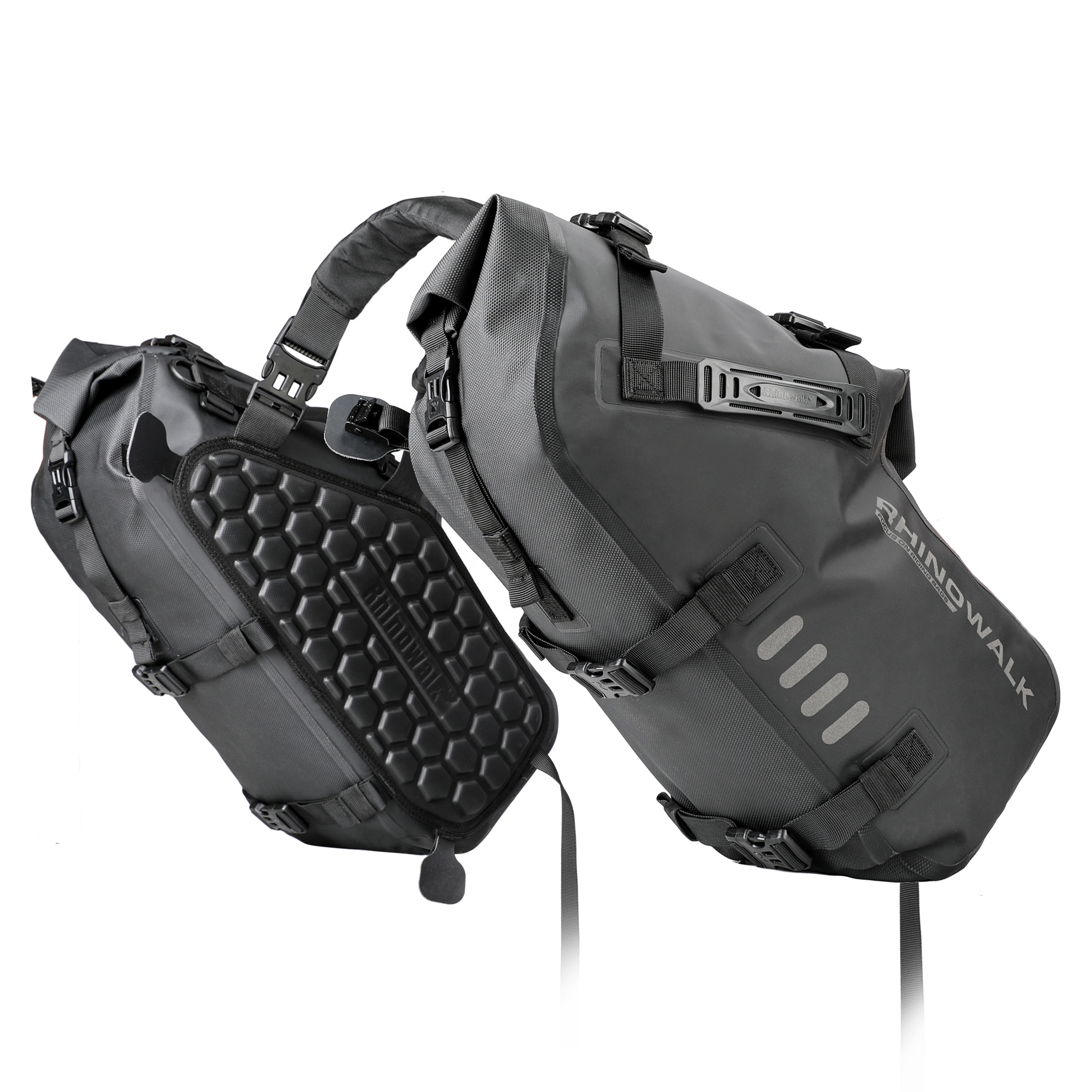 Водонепроницаемая сумка Rhinowalk, 28 литров, сумка Pannier для мотоцикла, приключений, высокое качество, сумка для мотоцикла, пара