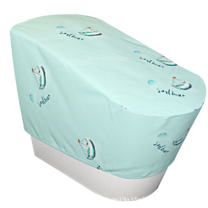 Funda para asiento de inodoro 5JN, cobertura total, impermeable, diseño de lujo engrosado para uso en el baño - Product Image 1