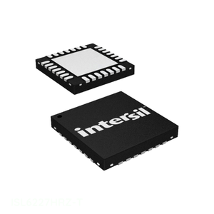Circuit intégré de gestion de l'alimentation (PMIC) ISL6227HRZ-T REG CTRLR DDR 2OUT 28QFN Ic Circuit intégré 28 VFQFN Pad exposé En stock - Product Image 1