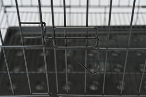 กรงสุนัขลวดเหล็กหนาพับได้กรงสุนัขหลายขนาด - Product Image 3