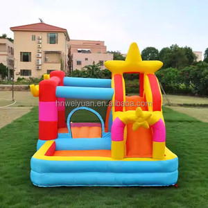 Castello Gonfiabile per Feste con Scivolo, <span class=keywords><strong>Casa</strong></span> Rimbalzante Commerciale per Bambini - Product Image 2