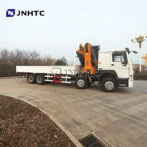 SINOTRUK-camión de carga con grúa, camión de carga a 20 toneladas de 5 toneladas con grúa, Hoo 4X2 6X4 8x4