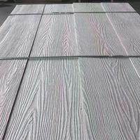 Panneau de ciment en fibre de grain de bois extérieur de haute qualité/panneau/feuille/bardage