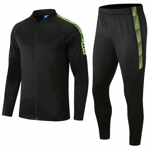 Kostum Jaket Celana Sepak Bola Lengan Panjang Celana Hangat Jersey Tim Sepak Bola - Product Image 5