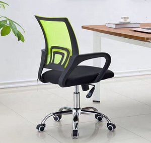Modern Design Office Chair with Mesh Nylon <strong>Casters</strong> Swivel Lift <strong>Adjustable</strong> Height Armrest and Lumbar Support-New Arrival - Product Image 4