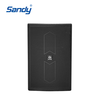 Haut-parleurs passifs et actifs Sandy Audio 15 pouces, haut-parleur professionnel pour home cinéma, pour YouTube, diffusion en direct, vlog, TikTok
