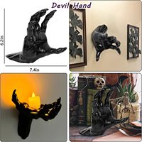 Feiertagsartikel Dekorationen Accessoires Individuelle Verpackung Partyzubehör Halloween-Dekoration Indoor Gruselige Heimdekoration