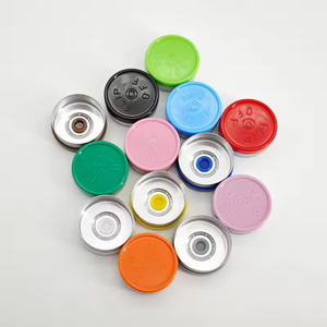Huicheng Injection Center – Flacon en plastique brillant avec <span class=keywords><strong>bouchon</strong></span> en aluminium facile à ouvrir, options multicolores, capacité personnalisable, logo/graphisme personnalisable pour médicaments - Product Image 1