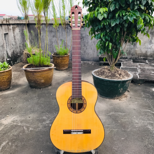 Guitare Flamenco Negra artisanale originale Dragon <span class=keywords><strong>Chinois</strong></span>, table en épicéa massif, dos et côtés en palissandre de Madagascar - Product Image 1