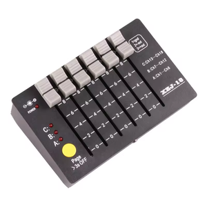 Consola Controladora DMX Compacta Mini con Entrada y Salida XLR, Audio Mono, 16 Canales, Voltaje Amplio AC100 a 240V para Escenario - Product Image 1