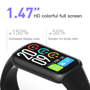 C11 1.47 Inch Ban Nhạc Thông Minh Tập Thể Dục Tracker Cho Nam Giới Phụ Nữ <span class=keywords><strong>Android</strong></span> IOS Heart Rate Pressure Monitor Lịch Thể Thao Vòng Đeo Tay - Product Image 4