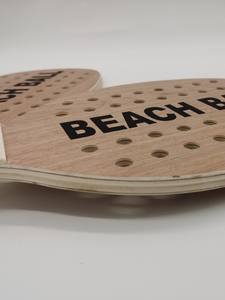 <span class=keywords><strong>Raquette</strong></span> de <span class=keywords><strong>padel</strong></span> en bois portable promotionnelle et pagaie de plage pour l'entraînement et les sports de plein air pour enfants - Product Image 3