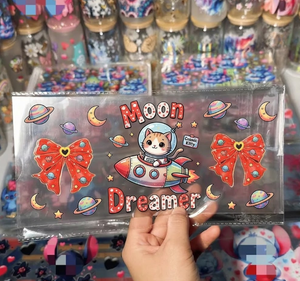 Autocollants tendance pour gobelets 16oz, prêts à expédier, thermocollants, en caoutchouc, plastique, verre, métal, qualité supérieure, lavables, toucher doux, pour OEM/ODM - Product Image 3