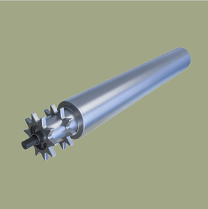 Rodillo transportador de cadena para sistemas de automatización de almacenes de carga pesada, rodillo de tubo de acero con rodamiento de bolas industrial - Product Image 4