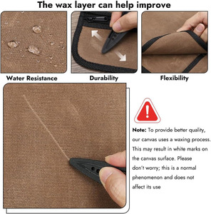 Muestra gratis al por mayor utensilios culinarios portátiles de almacenamiento Sling Bag profesional acolchado Chef cuchillo bolsa rollo caso - Product Image 5