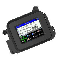 Mini Impresora de Codificación por Lotes de 12.7mm, Impresora de Inyección Portátil, Codificador de Fechas, Impresora de Inyección de Tinta para Botellas de Plástico y Bebidas