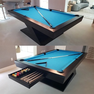 Mesa <span class=keywords><strong>de</strong></span> Billar Profesional <span class=keywords><strong>de</strong></span> Lujo Wanyaju, Diseño <span class=keywords><strong>de</strong></span> Madera Sólida, 8 Pies, 3 en 1, Mesa <span class=keywords><strong>de</strong></span> Billar Americana y Snooker en Venta - Product Image 3