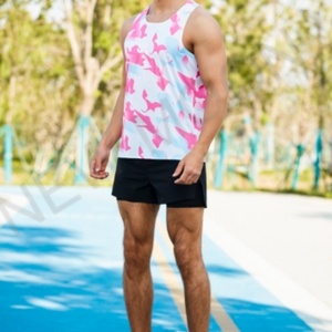 Chaleco Deportivo Personalizado para Maratón, 100% Poliéster Sublimado, Impresión Completa, Sin Costuras, Transpirable, para Hombre - Product Image 2