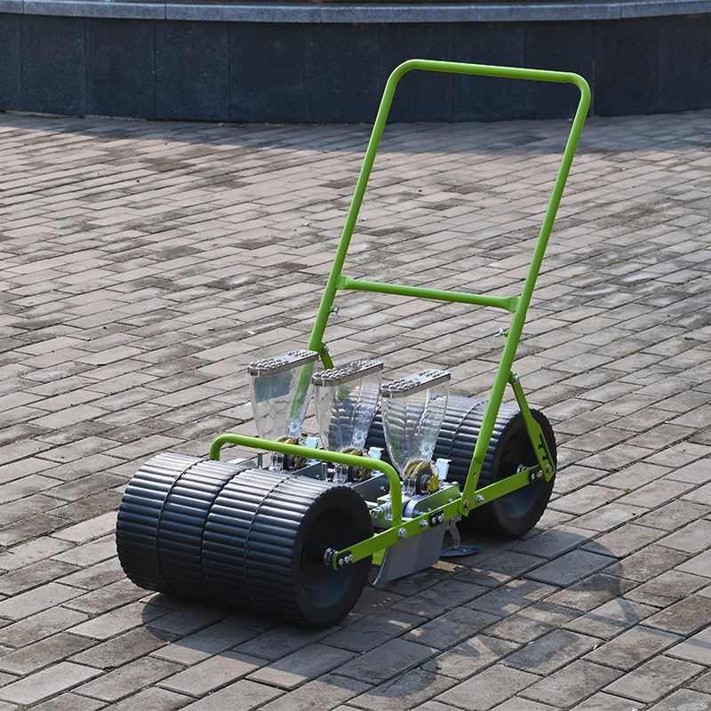 4Rows Hand Push Vegetable Seeder Precision