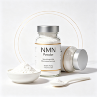 Nicotinamide Mononucléotide Bêta de Haute Qualité Pureté 99% Poudre NMN Précurseur de NAD+ Complément Anti-Âge