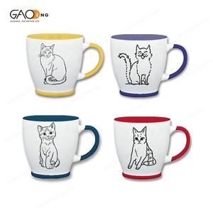 Taza vendita calda tazza di ceramica alla moda creativo simpatico gatto Design ceramica Tazas De Cafe - Product Image 1