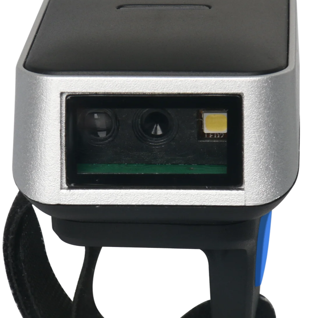 Wireless Ring Finger Compatible Bluetooth Device 2D Barcode Scanner