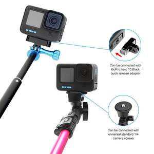 PULUZ Usine En Gros Adaptateur De Base Pliant Magnétique À Dégagement Rapide pour <span class=keywords><strong>GoPro</strong></span> HERO12 Noir/<span class=keywords><strong>11</strong></span> Noir/<span class=keywords><strong>11</strong></span> <span class=keywords><strong>Mini</strong></span> Fabriqué En Aluminium - Product Image 4