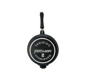 Sartén <span class=keywords><strong>de</strong></span> <span class=keywords><strong>parrilla</strong></span> doble <span class=keywords><strong>de</strong></span> forma redonda antiadherente Sartén <span class=keywords><strong>de</strong></span> aluminio <span class=keywords><strong>de</strong></span> doble cara <span class=keywords><strong>de</strong></span> 28cm con tapa <span class=keywords><strong>de</strong></span> baja presión - Product Image 3