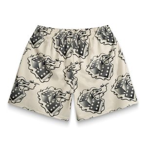 Men's Basketball <b>Shorts</b> Casual Workout Athletic <b>Shorts</b> Mesh Flame Graphic Print Running <b>Short</b> - Product Image 4