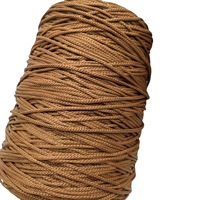 Fil de Polyester Creux 300d 400d Fil de Laine d'Or à Tricoter Poupée Flash Lumière Fil de Crochet Lumière pour Type de Filament de Point de Croix