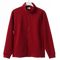 Fabricants de vêtements – Veste à manches longues sur mesure en tissu polyester-coton 380 grammes de haute qualité avec col montant, grandes tailles