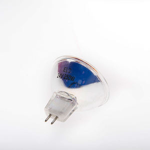 <span class=keywords><strong>ELC</strong></span> 24V 250W 50H/<span class=keywords><strong>ELC</strong></span> 24V 250W 500H GX5.3 Lámpara reflectora de vidrio halógeno Microscopio Endoscopio Bombilla de proyector - Product Image 2