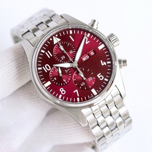 Relojes de Moda en Oferta con Esfera Roja y Correa de Acero Inoxidable - Product Image 2