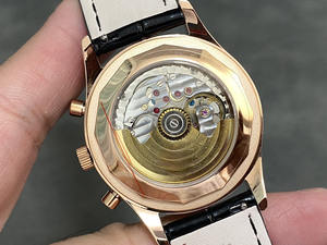 Reloj de Cuero para Hombre, Multifuncional, Resistente al Agua, Negro, de Alta Calidad, con Esfera de Agujas, Regalo, Tendencia 2025 - Product Image 4