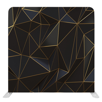 Mur d'images personnalisé en tissu tendu pour stand photo, idéal pour salons professionnels et événements
