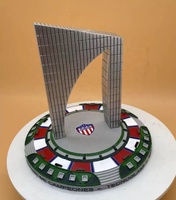 L'échelle architecturale en résine 3D sur mesure modèle des bâtiments miniatures Souvenir pour les articles cadeaux Style artificiel
