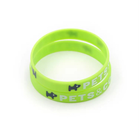Bracelets en silicone personnalisés de haute qualité, fabriqués directement en usine, bracelets en caoutchouc lumineux pour les fêtes et les événements