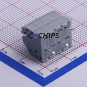KF250-3.5-4P-1 Spring Terminal Block Through hole Component (THT),P=3.5mm Connector 3.5mm 4P 4 5A - Product Image 2