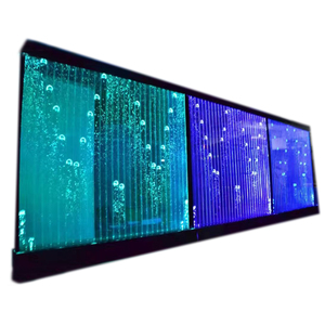 <span class=keywords><strong>ม่าน</strong></span>น้ำตกติดผนังอะคริลิกใส พร้อมไฟ LED สีสันสดใส และฟองอากาศ สำหรับตกแต่งภายใน - Product Image 3
