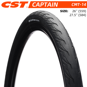 CST CAPTAIN CMT-14 <span class=keywords><strong>Pneu</strong></span> de vélo urbain de banlieue 26 "27.5" <span class=keywords><strong>650B</strong></span> - Product Image 1