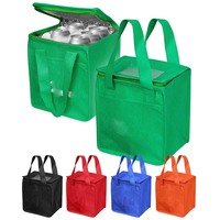 Grand coffret boîte à lunch thermique à isolation pour gâteau rose sac isotherme de pique-nique sportif isotherme souple personnalisé glacière