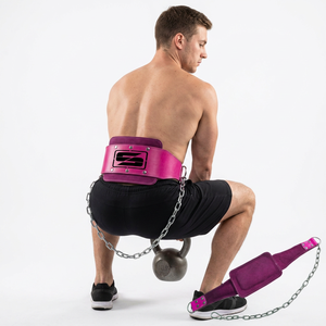 Ceinture de musculation en cuir de vachette robuste, antidérapante, avec logo personnalisé, unisexe, très vendue - Product Image 1