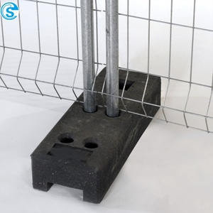Clôture temporaire pliable 3D haute résistance anti-escalade, <span class=keywords><strong>barrière</strong></span> de chantier mobile pour événements de construction - Product Image 5