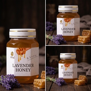 <span class=keywords><strong>Miel</strong></span> de lavande de qualité supérieure, pur et naturel, bouteille de <span class=keywords><strong>500g</strong></span>, personnalisable - Product Image 3